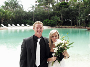 Marry Me Marilyn Kate & Richard From South Africa married at Surfers Paradise on the Gold Coast